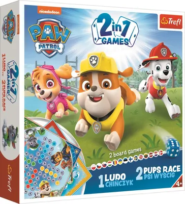 Obrázok produktu pre Trefl 2v1 Paw Patrol - Človeče nehnevaj sa + Hady a rebríky