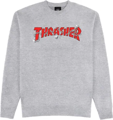 Produktbild von Thrasher Chains By Daniel Shepard Sweatshirt Grau M Herren Grau M