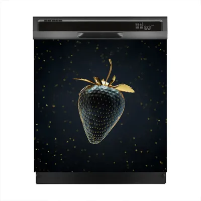 Produktbild von Magnete Dekorative 60x60 cm Küche Magnetmatte Spülmaschine - Goldenes Gemüse Früchte