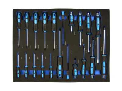 Image de GEKO Insert de douille - tournevis, jeu de 21 G10833D