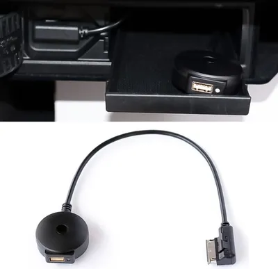 Immagine prodotto di Auto 3G sistema AMI Bluetooth cavo audio + cavo di interfaccia USB per Audi Q5 A5 A7 S5 Q7 A6L A8L A4L