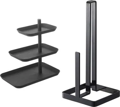 Produktbild von Famanu Etagere für Desserts und Snacks - Schwarz