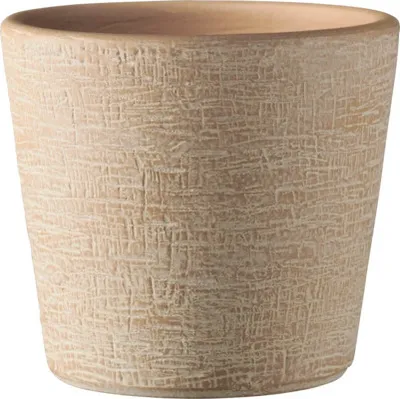 Obrázok produktu pre Soendgen Piran keramický cachepot Ø 16 cm H 15 cm Terra textúra