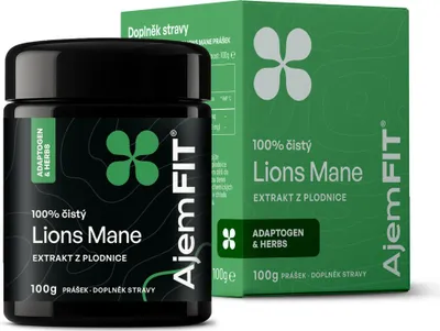 Produktbild von AjemFIT  Löwenmähnenextrakt-Pulver - 100 g