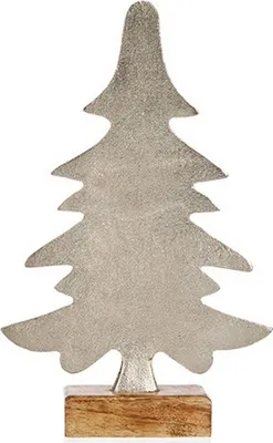 Produktbild von Weihnachtsbaum 6 x 25,5 x 16 cm Silber Metall