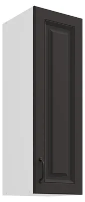 Produktbild von Hängeschrank 30 cm Stilo Grau Küchenzeile Küchenblock Küche Landhaus Höhe 90 cm