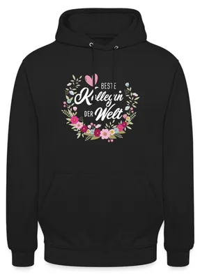 Produktbild von Spreadshirt Beste Kollegin Der Welt Uni Hoodie, M, Schwarz