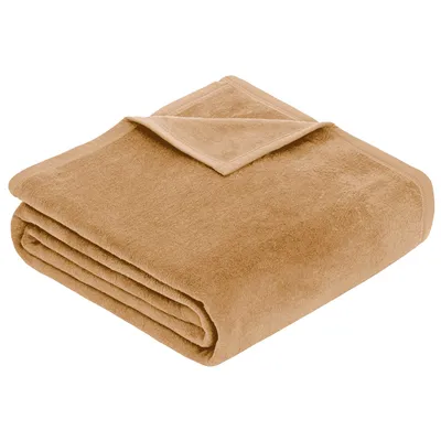 Produktbild von IBENA Wohndecke PORTO BL 150x200 cm gelb Decke Kuscheldecke Sofadecke