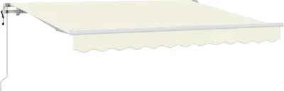 Immagine prodotto di vidaXL Tenda da sole retrattile crema 300 x 200 cm in tessuto