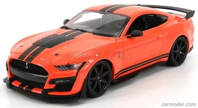 Produktbild von Maisto Ford usa Mustang Shelby Gt500 Coupe 2020 1:18 Orange
