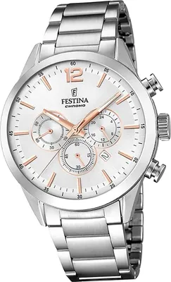 Obrázek produktu pro Pánské náramkové hodinky Festina z nerezové oceli stříbrné Elegant D2UF20343/6