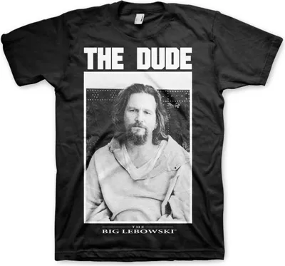 Produktbild von The Dude T-Shirt - Small - Black