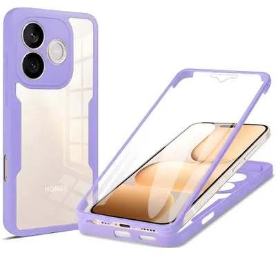 Obrázek produktu pro Techsuit - ColorVerse 360 ​​Series + Screen Protector pouzdro s ochranou displeje pro Honor 600 Lite - fialové