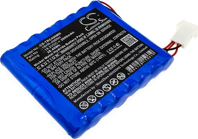 Immagine prodotto di TECHTEK Batteria compatibile con [Trismed] Cardipia 400, Cardipia 400H, Cardipia 406NH, Cardipia 406RH, Cardipia 406RSH sostituisce 16HR-406NH