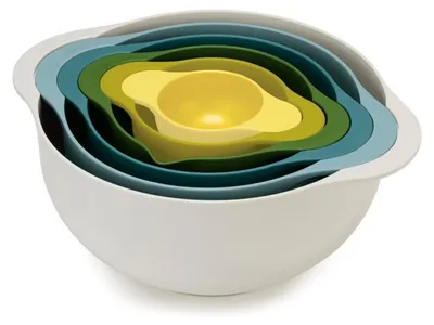 Produktbild von Joseph Joseph Joseph Joseph Duo Opal - Schalen Lebensmittel Vorbereitung Nest von 6 Stück - Kunststoff - Multicolour