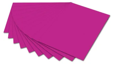 Produktbild von folia Tonpapier DIN A4 130 g/qm pink 100 Blatt