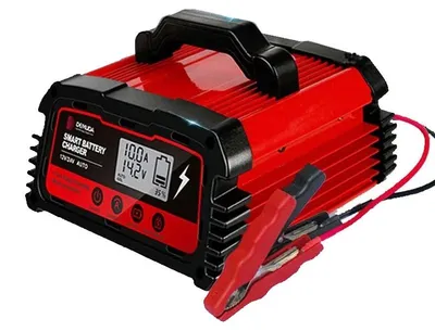 Image de Chargeur de batterie, chargeur intelligent 10 A, compatible avec la charge rapide, 10 A
