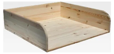 Produktbild von Wickeltischaufsatz aus massivem Kiefernholz 80x80x22cm