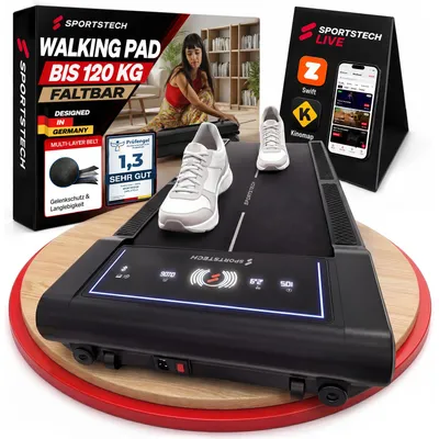 Produktbild von sWalk Fold - Walking Pad bis 6 km/h - Fernbedienung