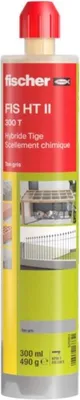 Obrázek produktu pro Chemická malta Fischer FIS HT II 300 T, 300 ml