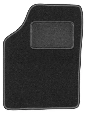 Image de Tapis conducteur en moquette pour Mazda Demio 1996-2003 (à hayon) – 1 pièce, gris graphite, sur mesure – Wielganizator LUX