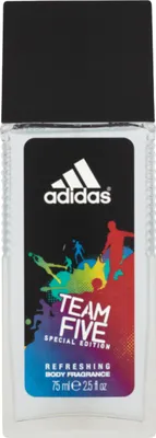 Zdjęcie produktu dla Adidas Team Five Dezodorant Męski Odświeżający Cytryna Bazylia Jabłko 75ML