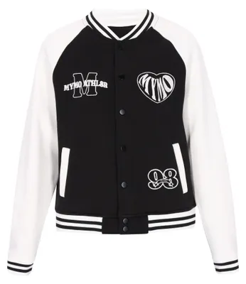 Image de Jika damen jacke - veste pour femmes, couleur noir et blanc, taille L