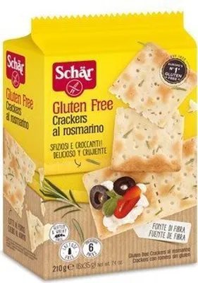 Produktbild von Cracker al Rosmarino 210g 12er Pack