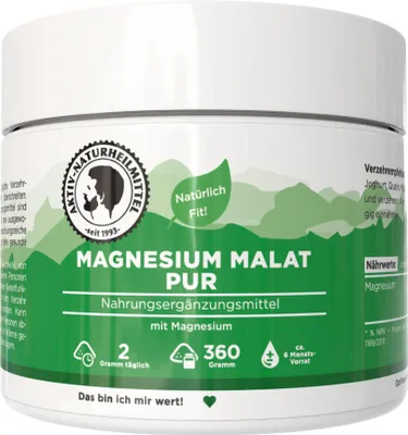 Produktbild von Aktiv Naturheilmittel Magnesium Malat Pur