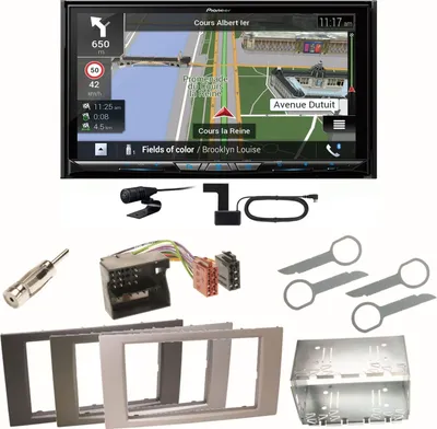 Produktbild von Pioneer AVIC-Z930DAB Bluetooth USB Einbauset für Ford Focus C-Max Fiesta Transit