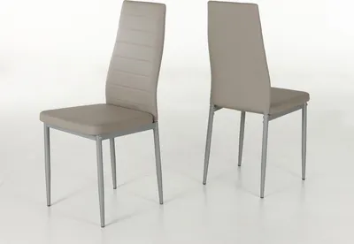 Produktbild von Esszimmerstühle Stühle Vierfußstuhl 4er Set  SARIN Cappuccino