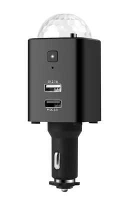 Produktbild von Technaxx Disco Mobile-Auto Charger TX-159 Belastbarkeit Strom max.=2.1 A (4908)