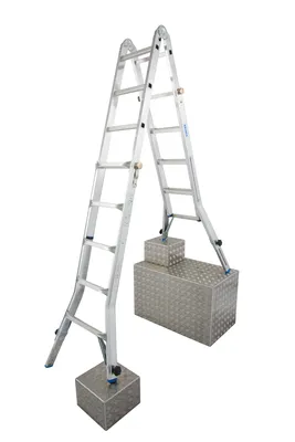 Produktbild von Krause Aluminium-Teleskopleiter STABILO 6,05 m