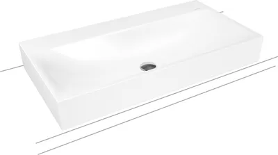 Produktbild von KALDEWEI SILENIO Aufsatzwaschtisch schwarz