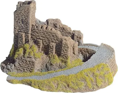 Immagine prodotto di NOCH 58602 Rovine del castello 16 x 13 cm, altezza 10 cm