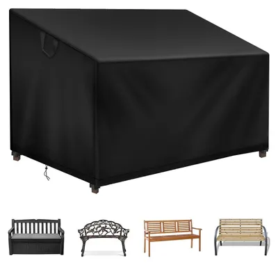 Imagen del producto de Funda para banco de jardín, para 4 plazas - Impermeable y resistente a la intemperie