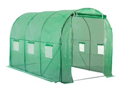 Produktbild von Zahradní skleník s okny a moskytiérou 200x300x200cm Zelený na zeleninu