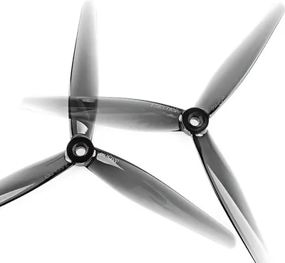 Produktbild von HQProp 7.5X3.7X3 3 Blatt Propeller 4 Stück Poly Carbonate 7,5 Zoll grey