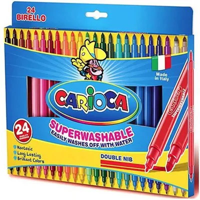 Produktbild von Carioca Birello, Fein / Mittel, Mehrfarbig, Rundspitze, 2,6 mm, 4,7 mm, Rund