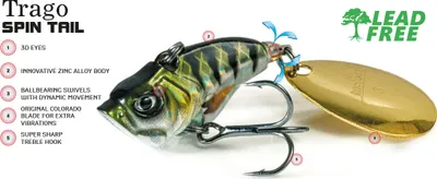 Image de Molix Trago Spin Tail / Spinjig 7g