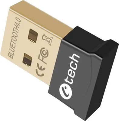 Obrázek produktu pro C-TECH Bluetooth adaptér , BTD-02, v 4.0, USB mini dongle