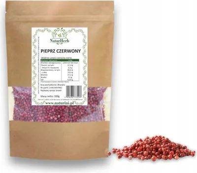 Zdjęcie produktu dla Pieprz czerwony ziarno 50g Naturini
