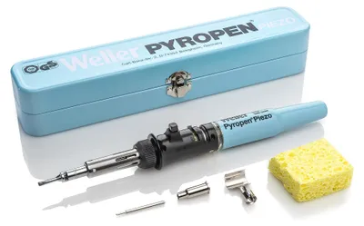 Obrázek produktu pro Weller Tools Gaslötkolben Pyropen Piezo 650°C 180 min inkl. Piezozünder 51605899