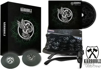 Obrázok produktu pre Kärbholz: Herz & Verstand (Limited-Edition Fanbox) - - (CD / Titel: H-P)