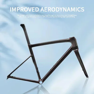 Obrázek produktu pro Rám silničního kola - SL8 T1100 - Uhlíkové vlákno - Kotoučové brzdy - Aerodynamický design - 1,4 kg - 52 cm - Hnědá barva
