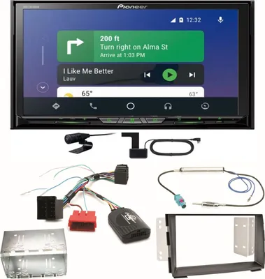 Produktbild von Pioneer AVH-Z9200DAB Android Auto Carplay Bluetooth Einbauset für Kia Venga
