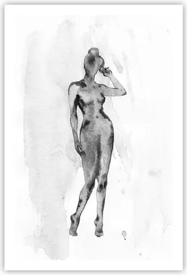 Produktbild von Poster - Poster ohne Rahmen - Nacktheit Frau Körper - 61x91,5 cm - Wand Bild - Wanddeko - Wandbilder - Kunstposter - Wandposter - Bilder - Kunstdruck - Wanddekoration - Wandbild - P2XPA61x91-5075