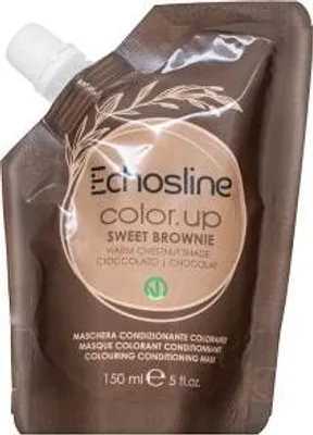 Imagen del producto de Echosline Color.up: Mascarilla acondicionadora con pigmentos de color para revitalizar el tono, Sweet Brownie, 150 ml