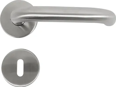 Immagine prodotto di HOME It® Maniglia per porta con impugnatura a L da 16 mm in acciaio inox