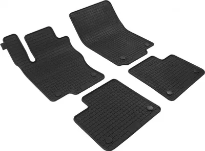 Produktbild von für Mercedes M-Klasse ab 11/2011-06/2015 Passform PETEX Gummimatten 4-teilig schwarz Allwettermatten Gummifußmatten